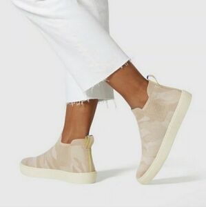 Rothy's The Chelsea Sand Camo Ankle Boot Women's Size 6